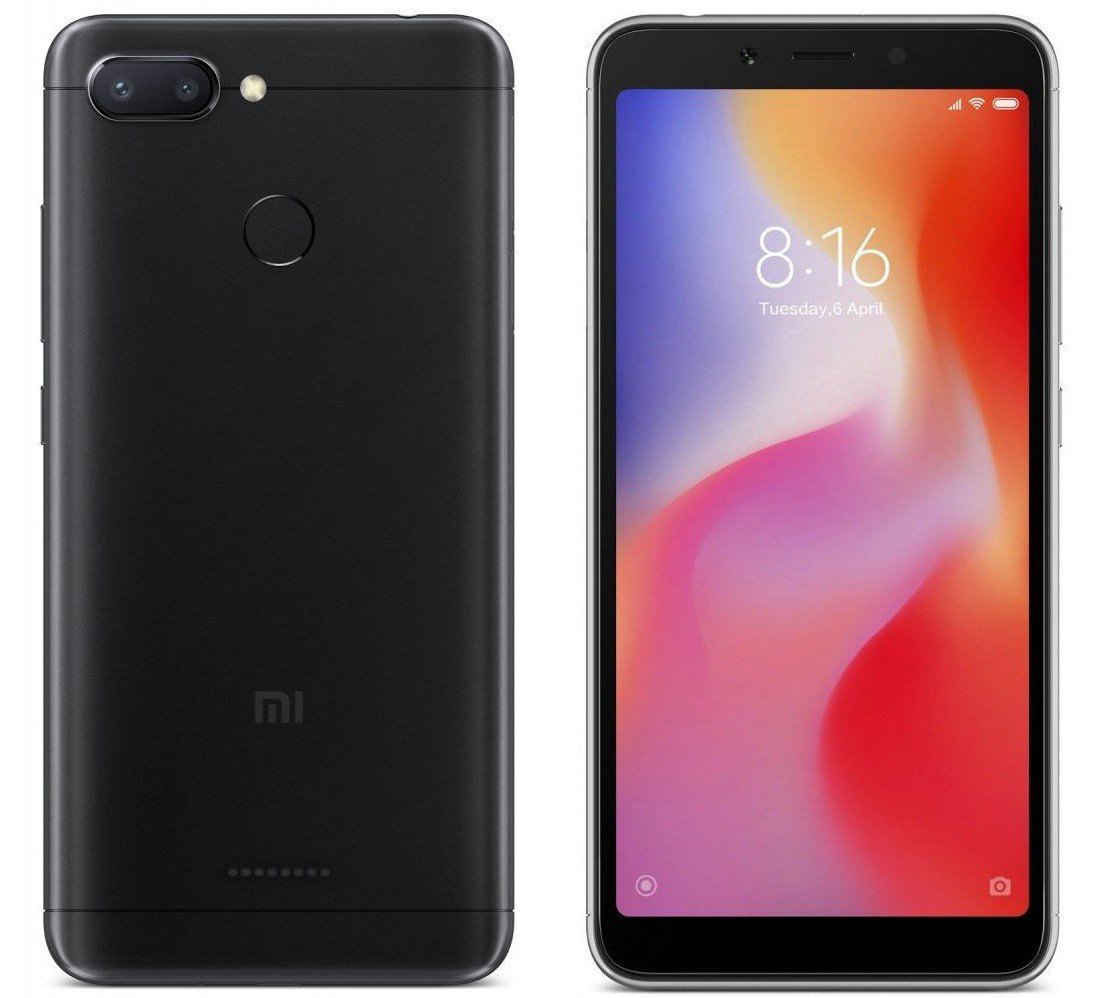  Смартфон Xiaomi Redmi 6 4/64gb EU Black купить,NaN
