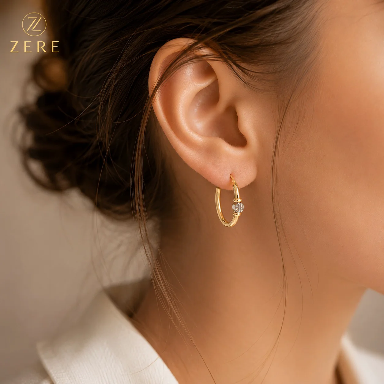 Серьги Zere ZR080715 жёлтое золото 3.58гр купить,297300