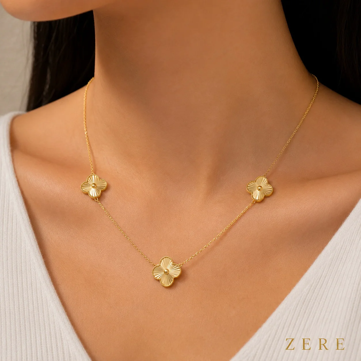 Колье Zere ZR080716 жёлтое золото 5.07гр 50-55см купить,423950