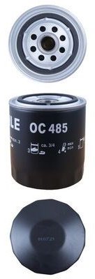 MAHLE Масляный Фильтр OC485