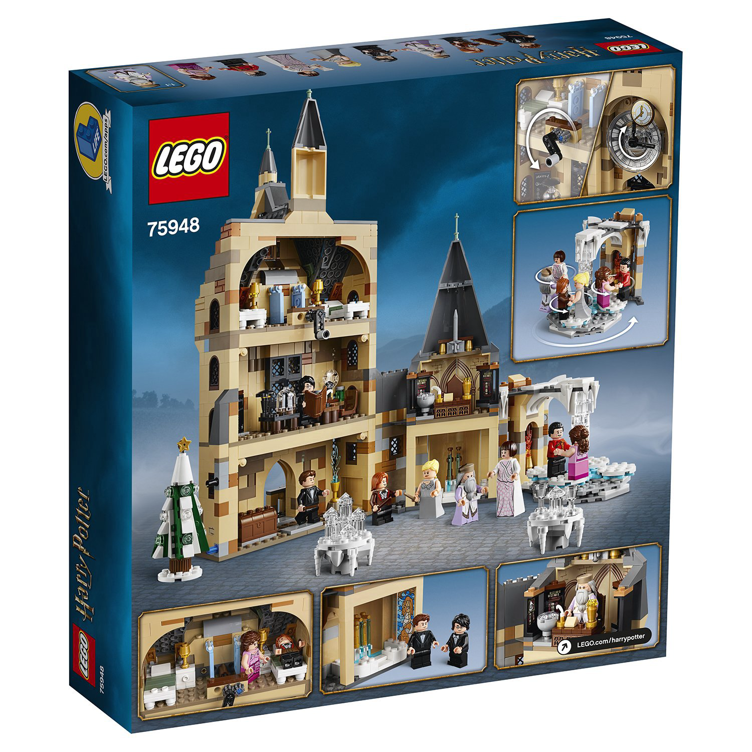 Конструктор Lego Harry Potter Часовая башня Хогвартса 75948    купить,NaN