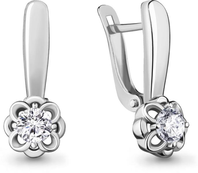 Серьги Aquamarine 48194А купить,NaN