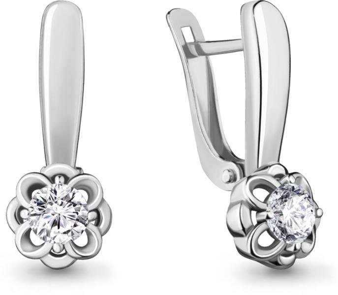 Серьги Aquamarine 48194А купить,NaN