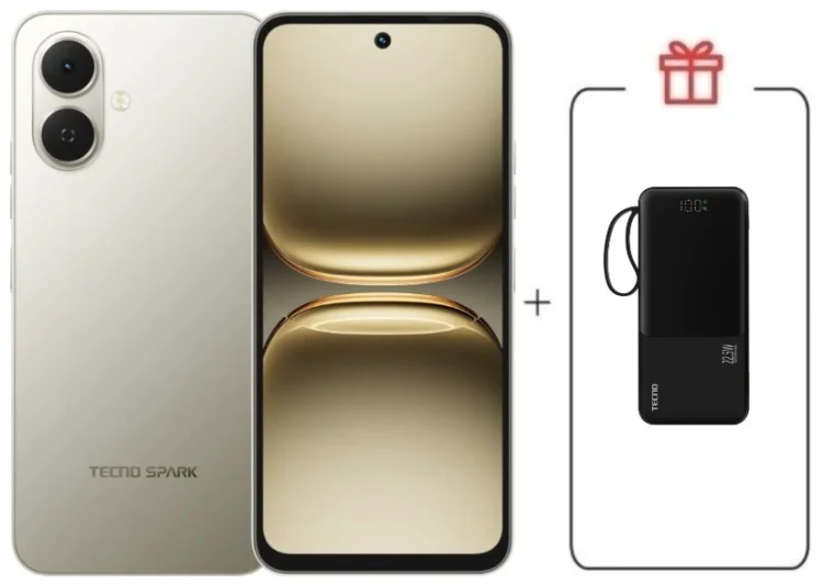 Смартфон Tecno Spark Go 2 3 ГБ/128 ГБ серый + подарок купить,NaN
