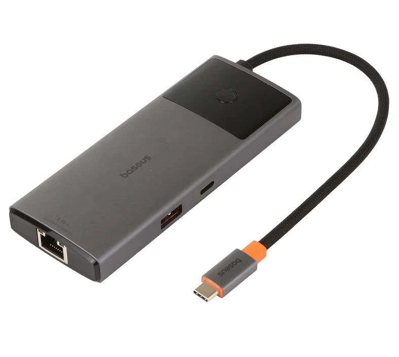 USB Hub Baseus Metal Gleam Series II BS-OH099 Grey купить,NaN