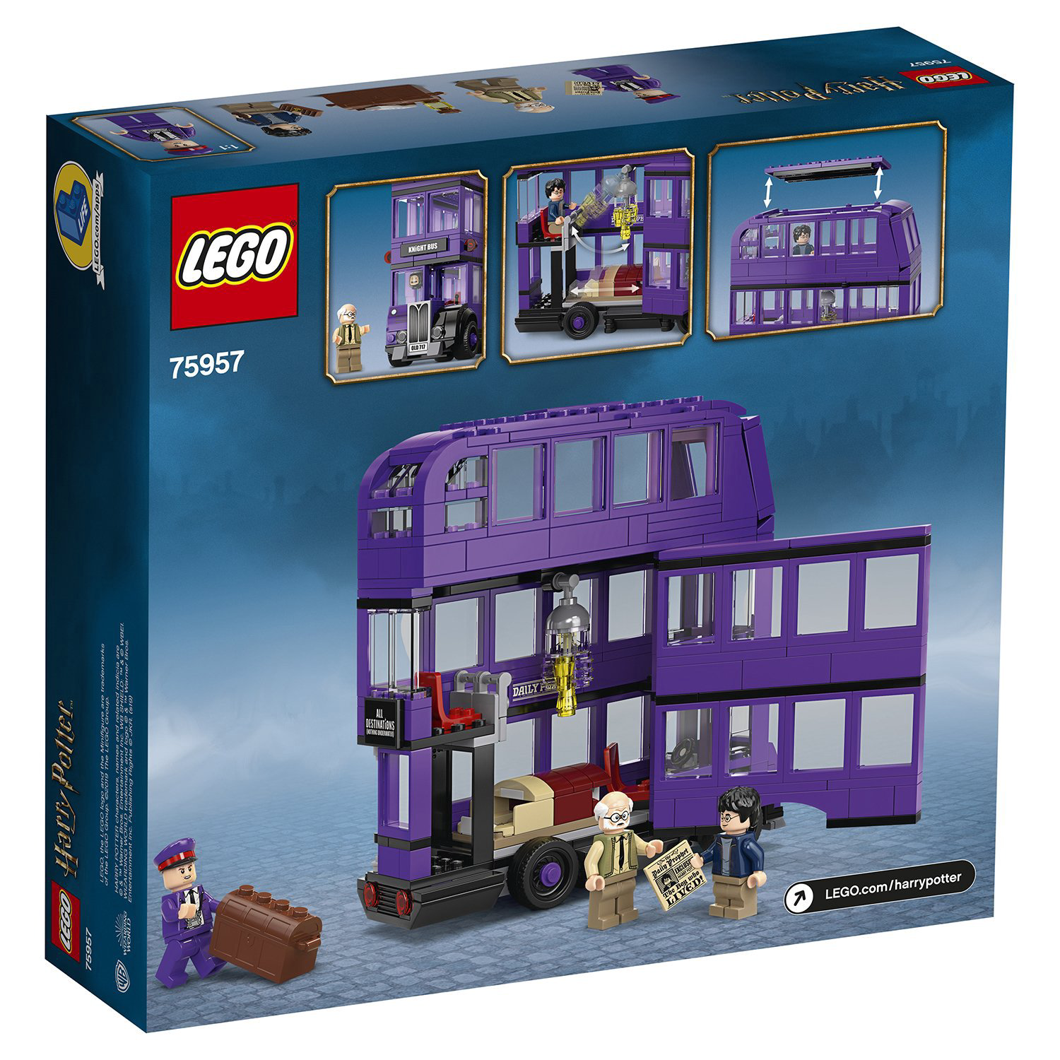 Конструктор Lego Harry Potter Автобус Ночной рыцарь 75957 купить,NaN