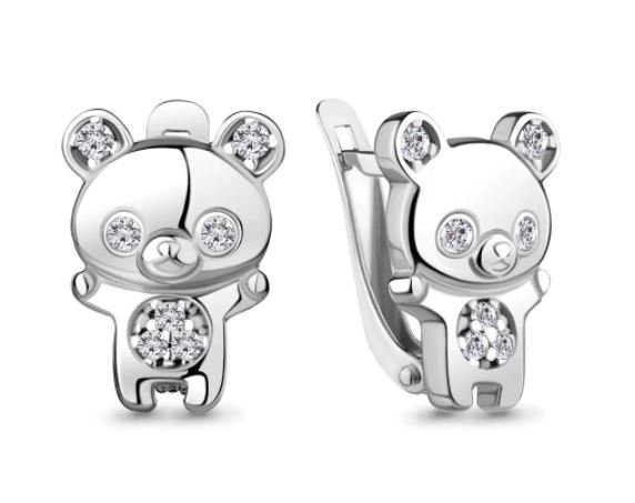 Серьги Aquamarine 48870А купить,NaN