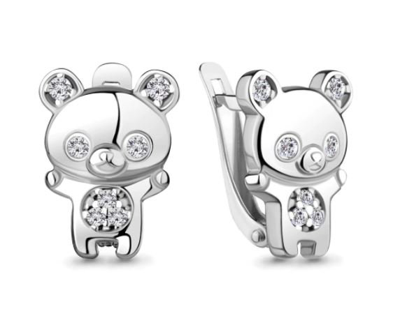Серьги Aquamarine 48870А купить,NaN