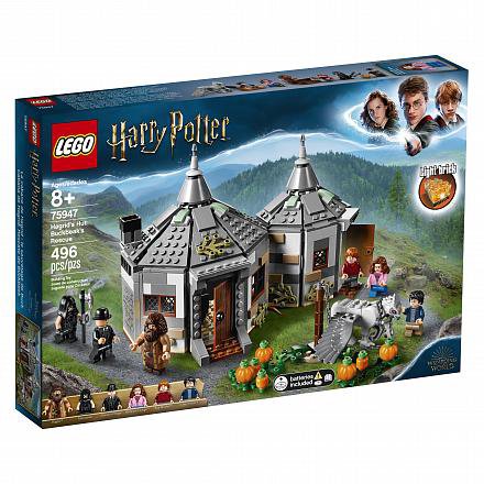 Конструктор Lego Гарри Поттер Хижина Хагрида спасение Клювокрыла 75947  купить,NaN