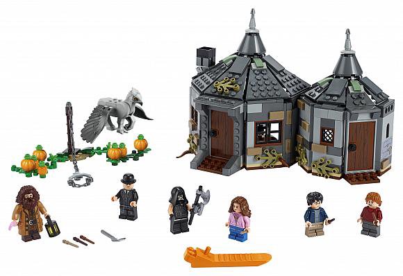 Конструктор Lego Гарри Поттер Хижина Хагрида спасение Клювокрыла 75947  купить,NaN