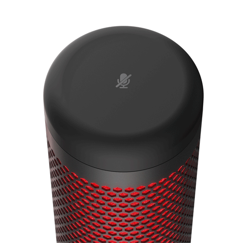 Микрофон HyperX QuadCast Standalon Microphone HX-MICQC-BK черно-красный купить,NaN