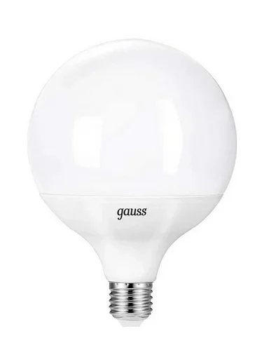 LED лампочка Gauss G125 105102322 E27 22Вт 6500K холодный белый