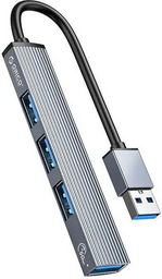 USB HUB Orico AH-A13-GY Grey - ForteMarket