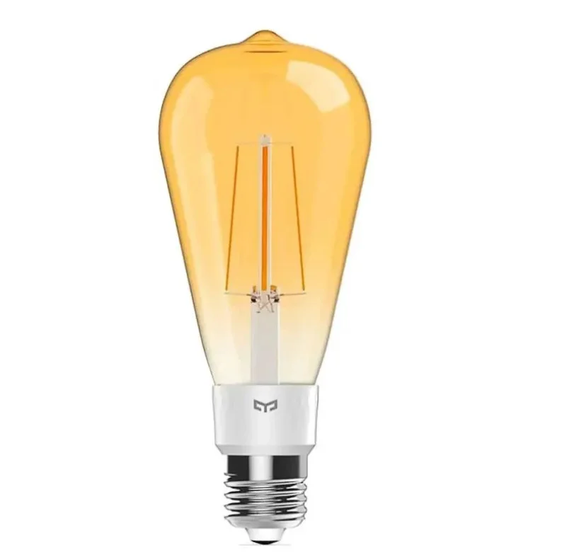 LED лампочка Yeelight Smart LED Filament Bulb ST64 YLDP23YL E27 6Вт 2000К теплый белый  купить,8990