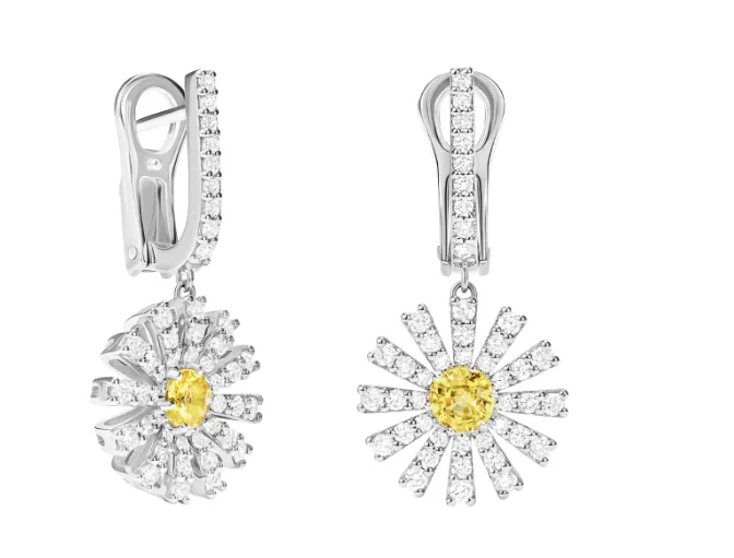 Серьги Damiani Margherita 20114975 белое золото 6.4гр купить,4950000