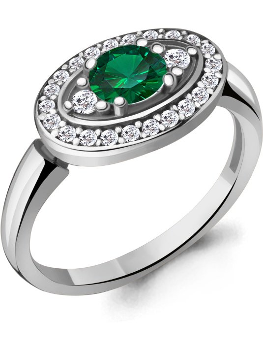 Кольцо Aquamarine 68747АГ 18,5р купить,NaN