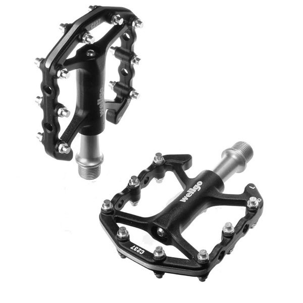 Педали Wellgo City 98.6*74*20.8mm черные купить,NaN