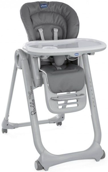 Стульчик для кормления Chicco Polly Magic Relax Graphite купить,NaN