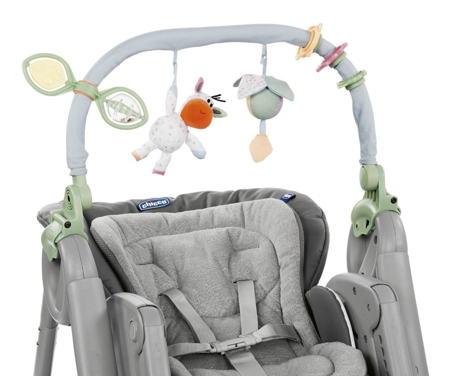 Стульчик для кормления Chicco Polly Magic Relax Graphite купить,NaN