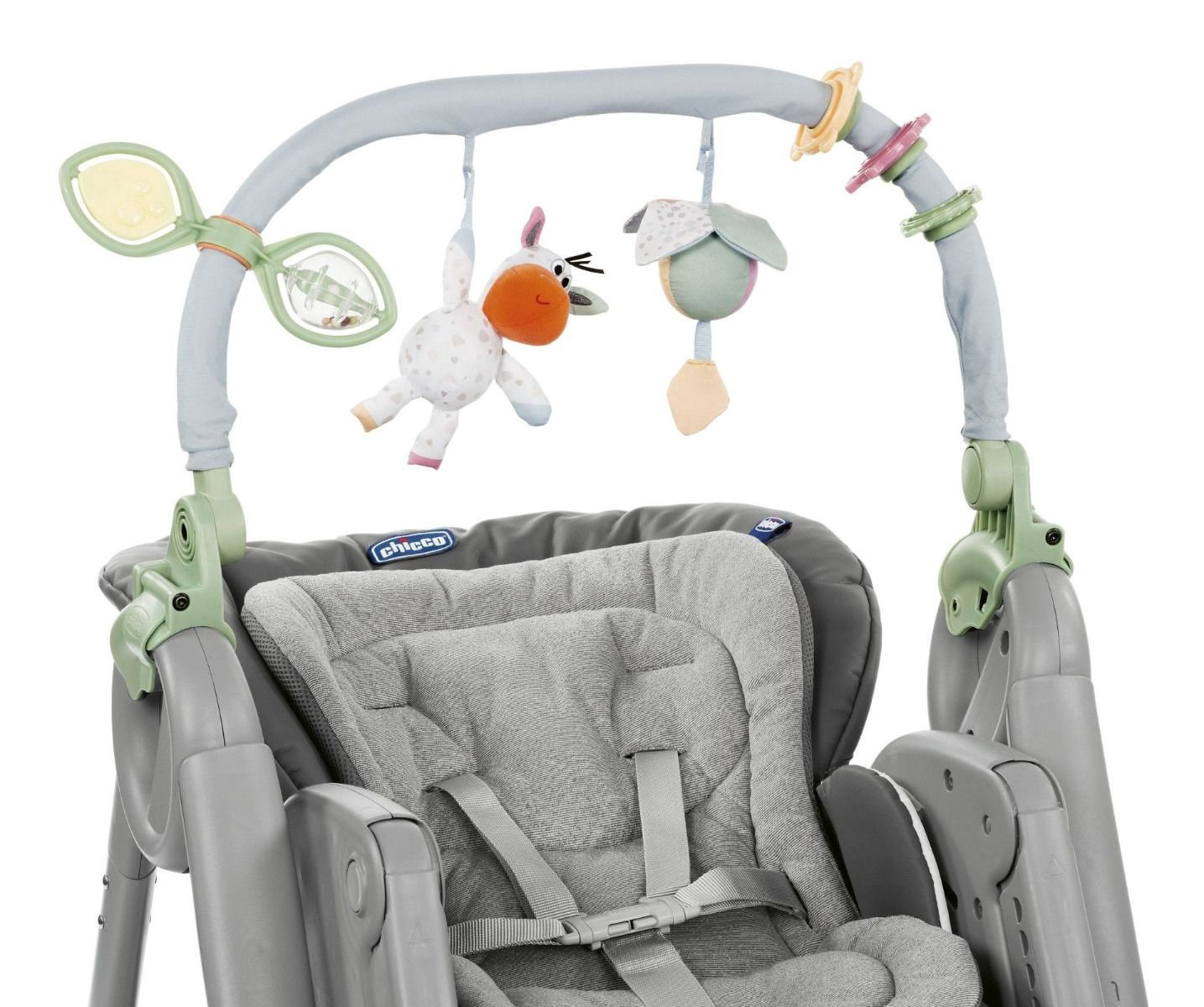 Стульчик для кормления Chicco Polly Magic Relax Graphite купить,NaN