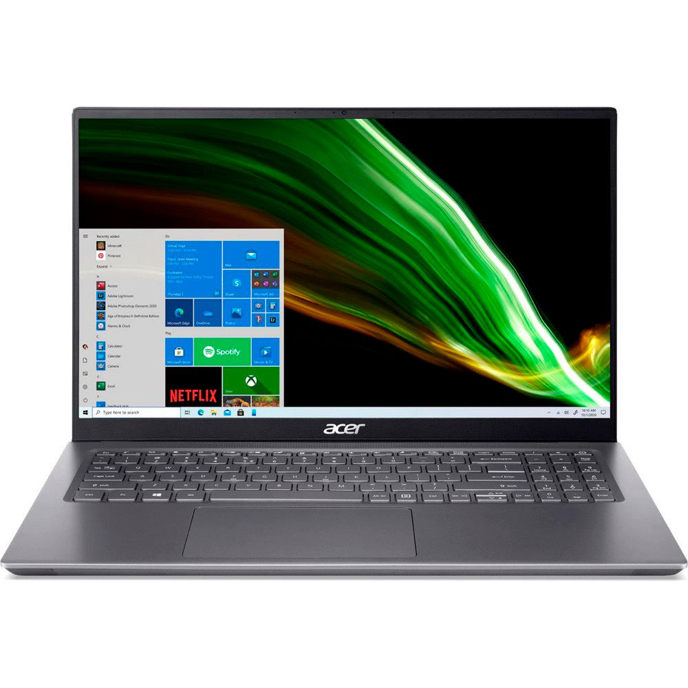 Ноутбук Acer Swift X SFX16-51G-725M NX.AYLER.001 16.1" Steel Grey