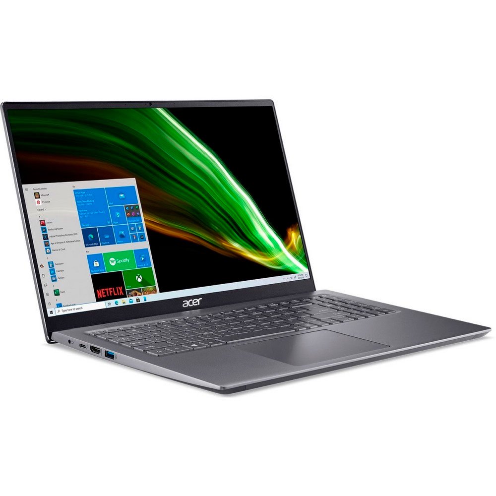 Ноутбук Acer Swift X SFX16-51G-725M NX.AYLER.001 16.1" Steel Grey