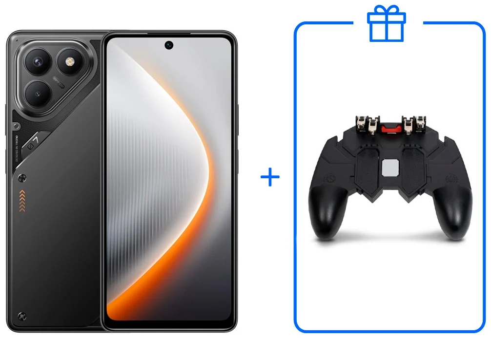 Смартфон Tecno Pova 7 Neo 8/128GB Geek Black + подарок купить,NaN