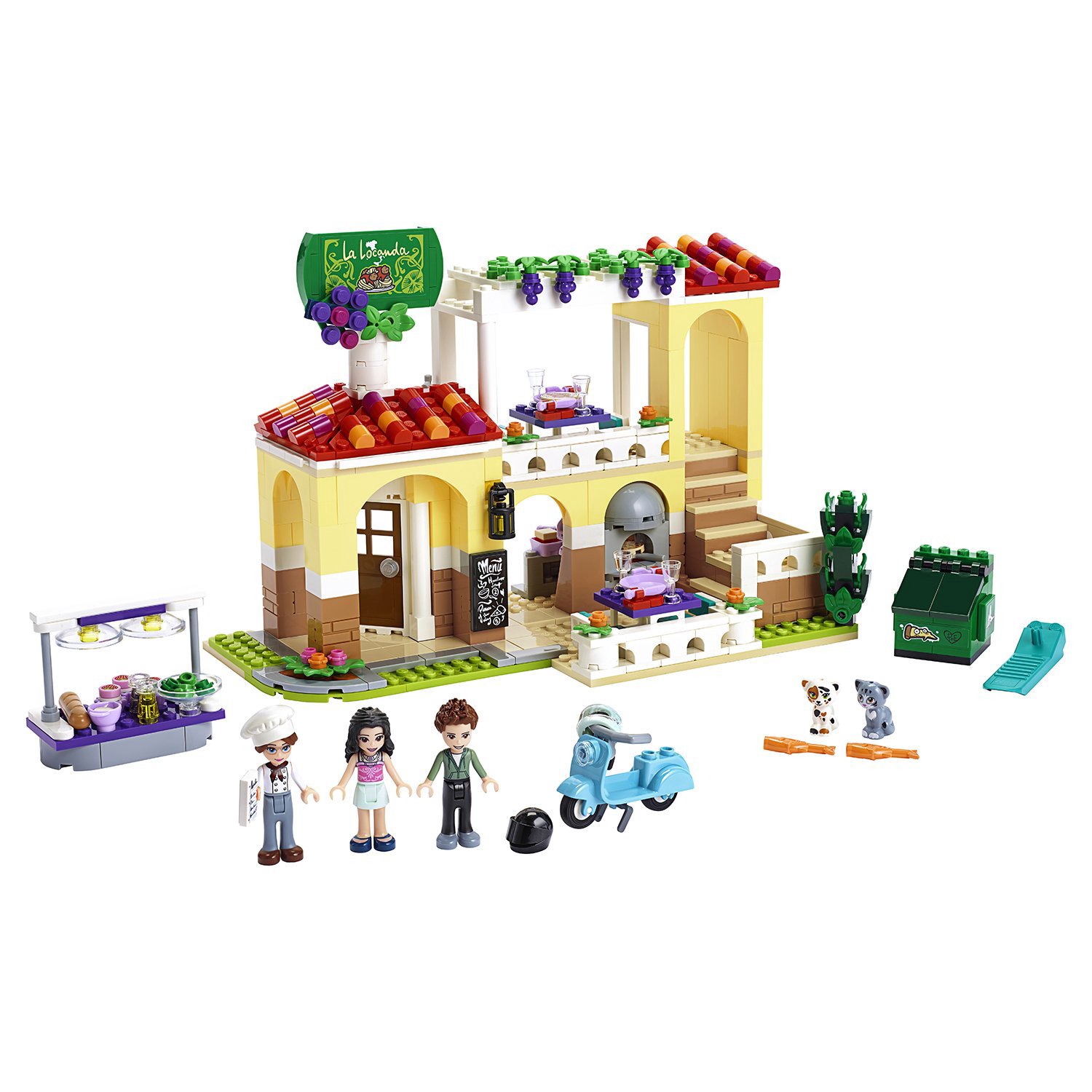 Конструктор Lego Friends Ресторан Хартлейк Сити 41379  купить,NaN