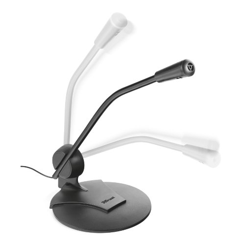 Микрофон Trust Primo Desk черный купить,NaN