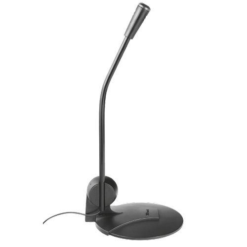 Микрофон Trust Primo Desk черный купить,NaN