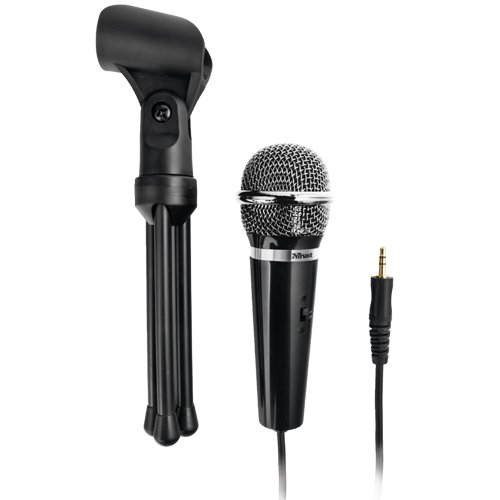 Микрофон Trust Starzz черный купить,NaN