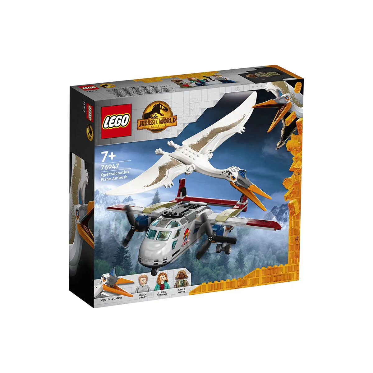 Конструктор Lego Jurassic World Кетцалькоатль: нападение на са 76947