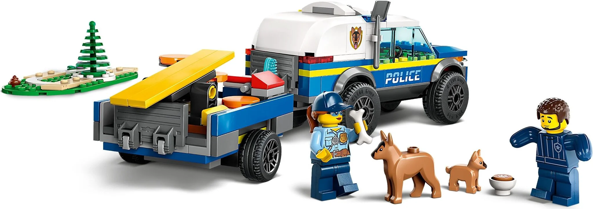 Конструктор Lego Город Тренировка полицейских собак 60369
