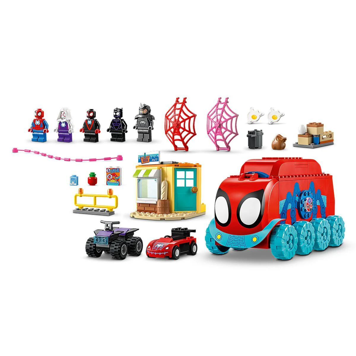 Конструктор Lego Spidey Мобильный штаб Команды Паука 10791