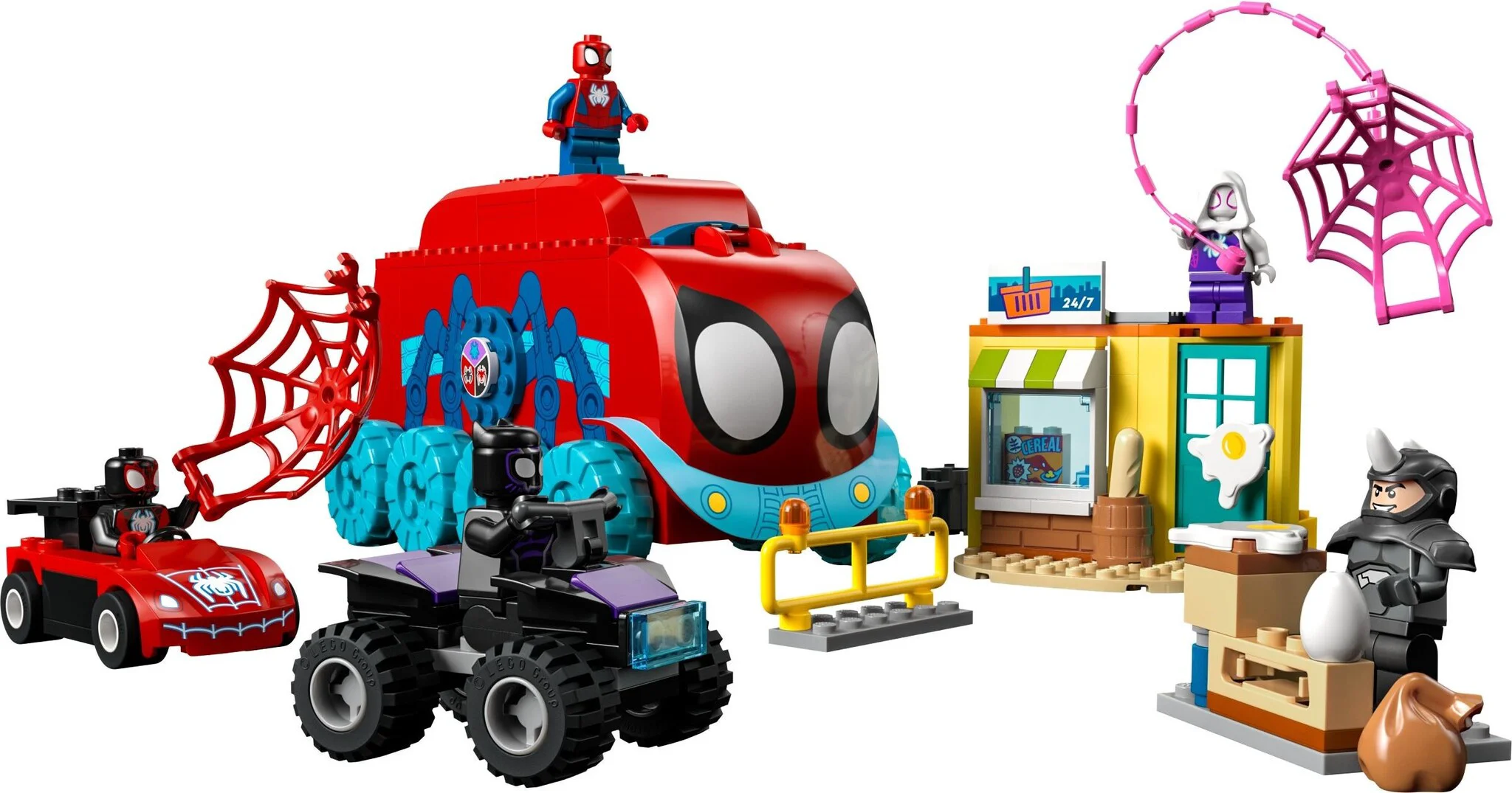 Конструктор Lego Spidey Мобильный штаб Команды Паука 10791