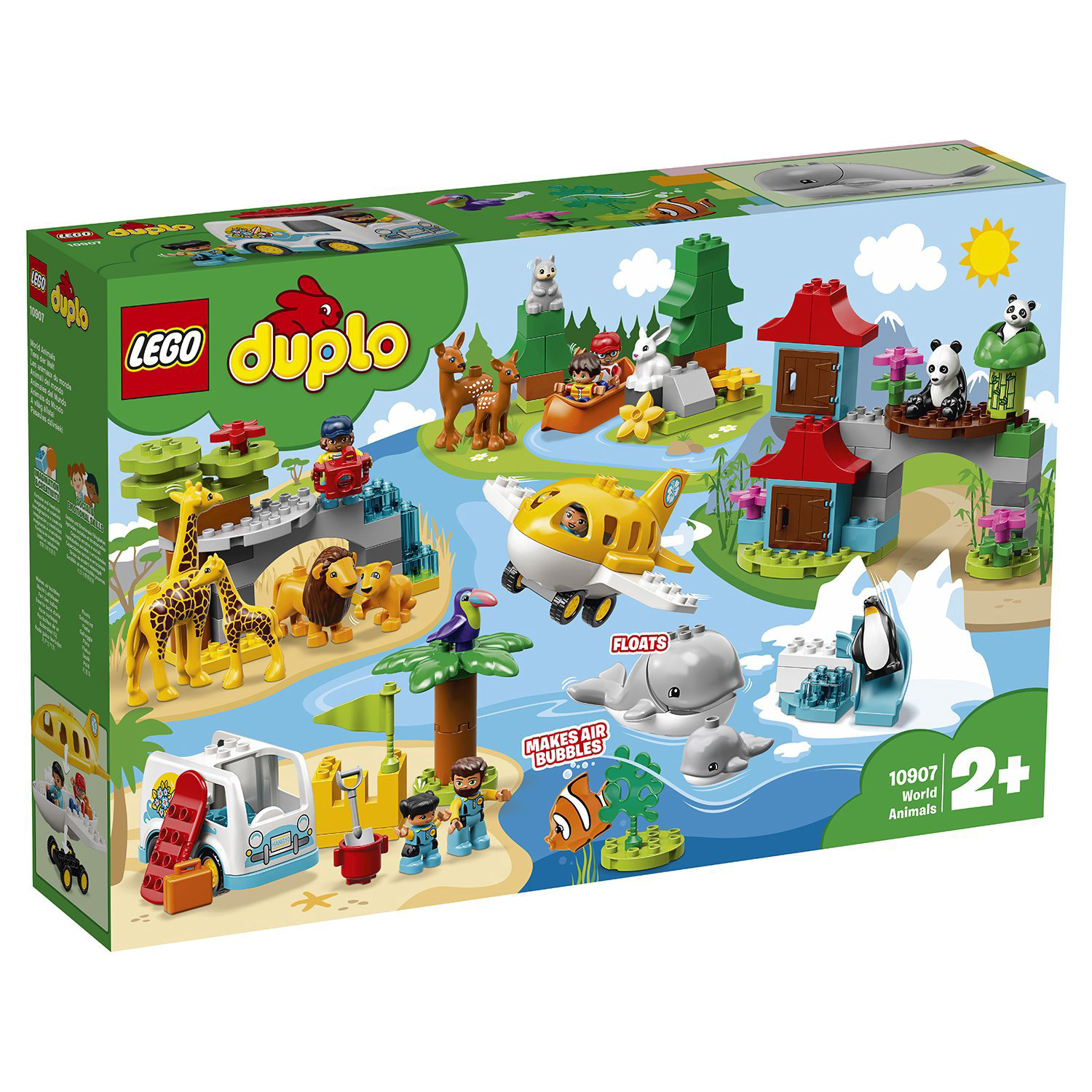 Конструктор Lego Duplo Town Животные мира 10907 купить,NaN