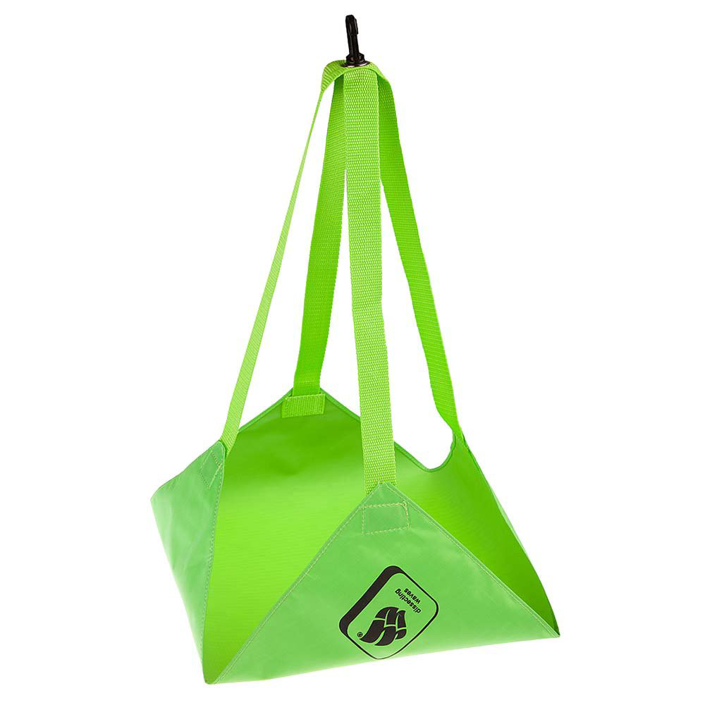 Тормозной парашют для плавания Madwave Drag Bag зеленый купить,NaN