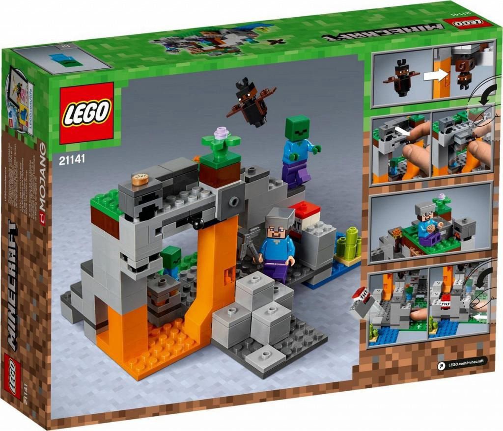 Конструктор Lego Пещера зомби Minecraft 21141 купить,NaN