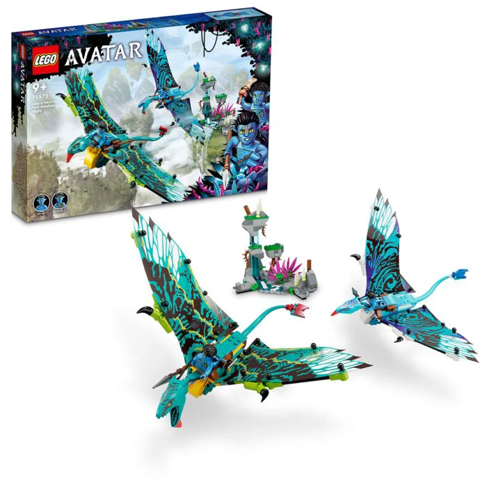 Конструктор Lego Аватар Первый полёт Джейка и Нейтири на банши 75572