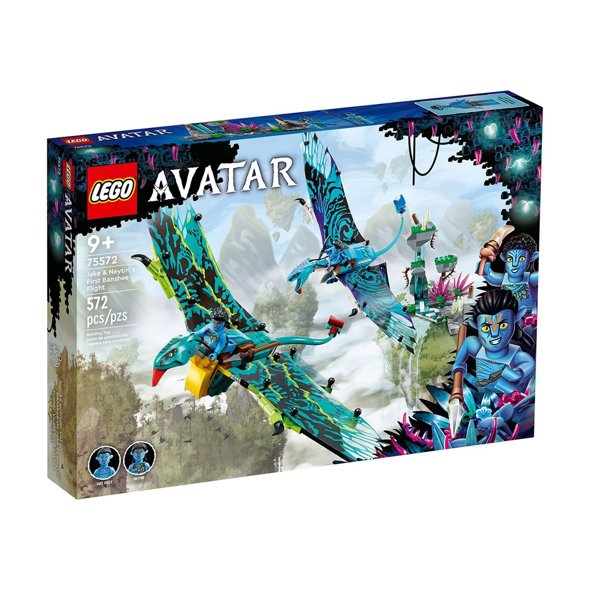 Конструктор Lego Аватар Первый полёт Джейка и Нейтири на банши 75572 - ForteMarket Конструктор Lego Аватар Первый полёт Джейка и Нейтири на банши 75572 купить,0