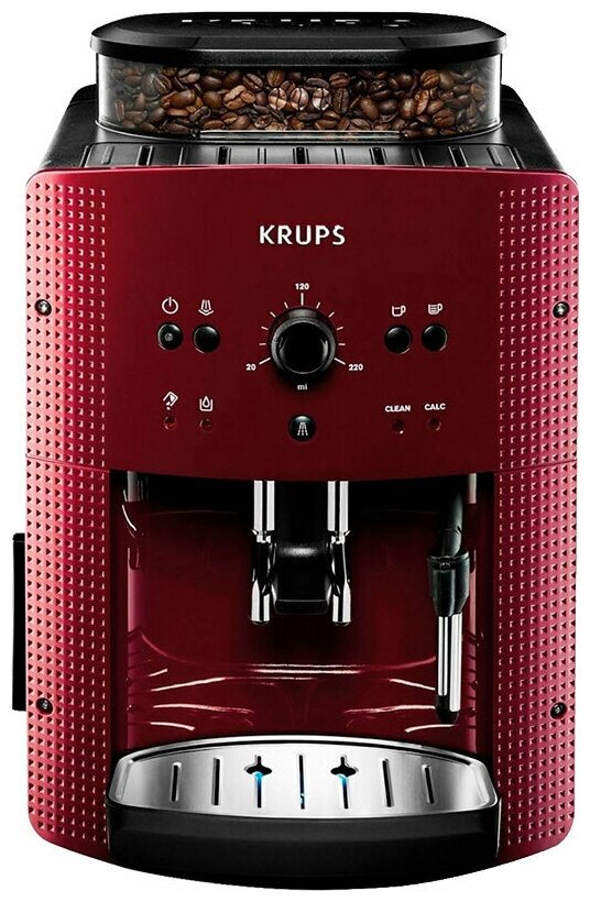 Кофемашина Krups EA810770 бордовый купить,NaN