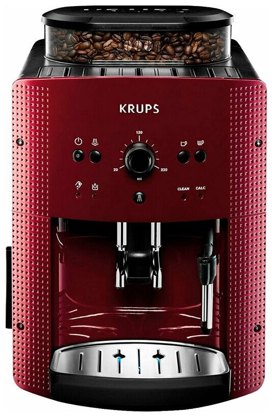 Кофемашина Krups EA810770 бордовый купить,NaN