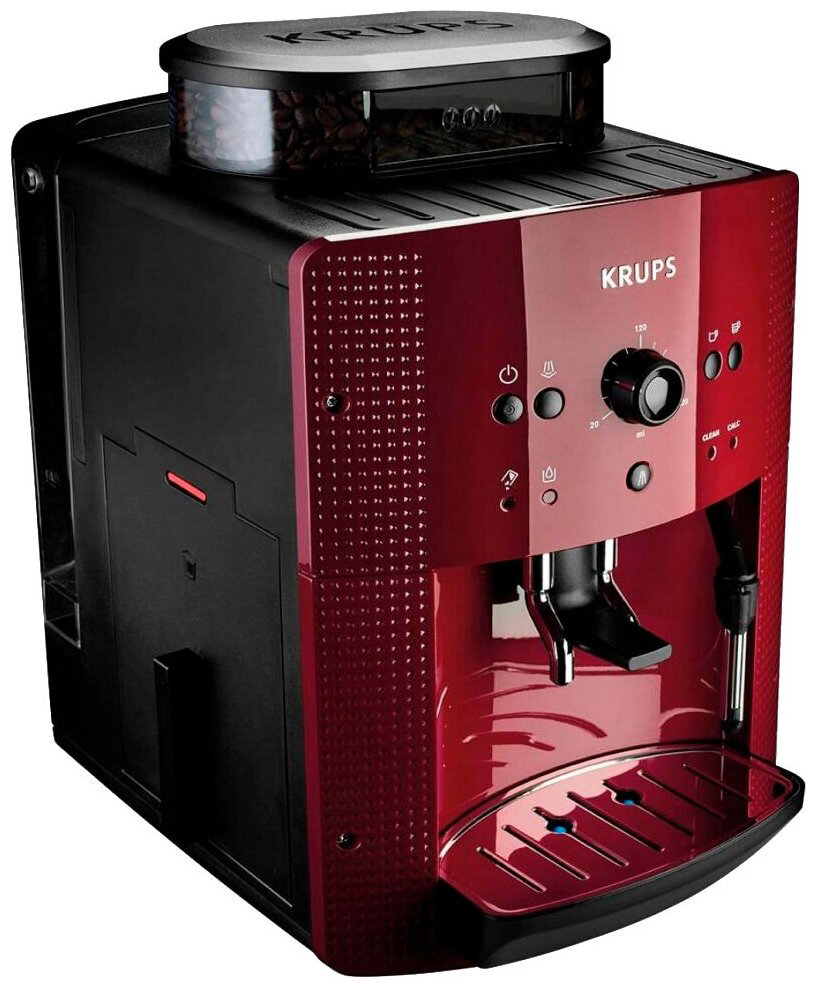 Кофемашина Krups EA810770 бордовый купить,NaN