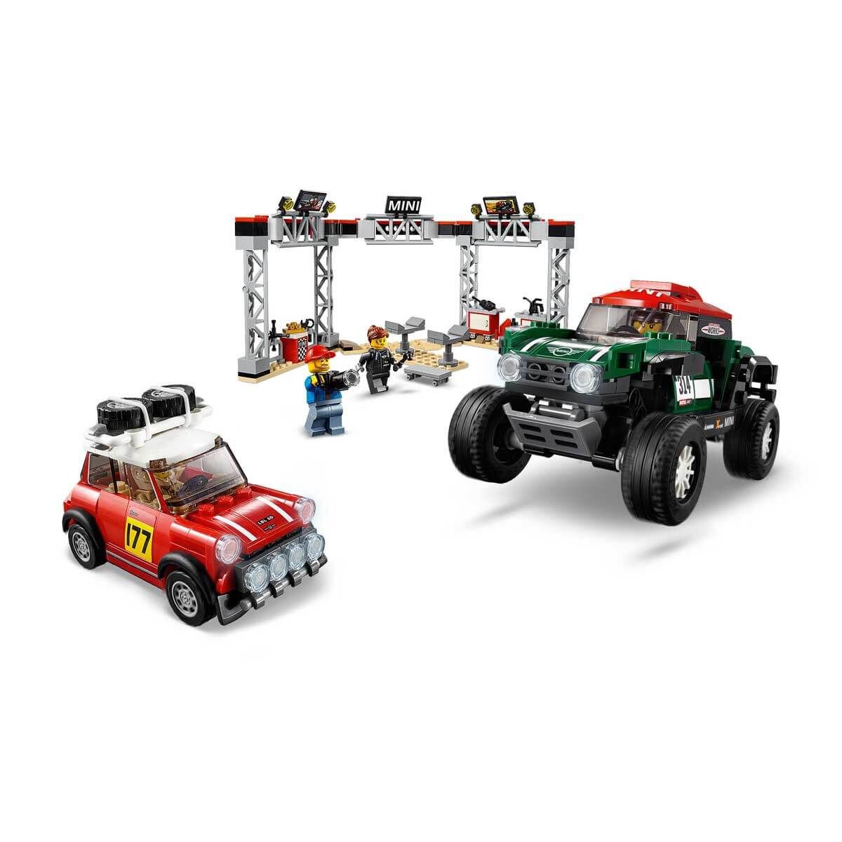 Конструктор Lego Автомобили 1967 Mini Cooper S Rally и 2018 MINI John Cooper Works Buggy Speed Champions 75894 купить,NaN