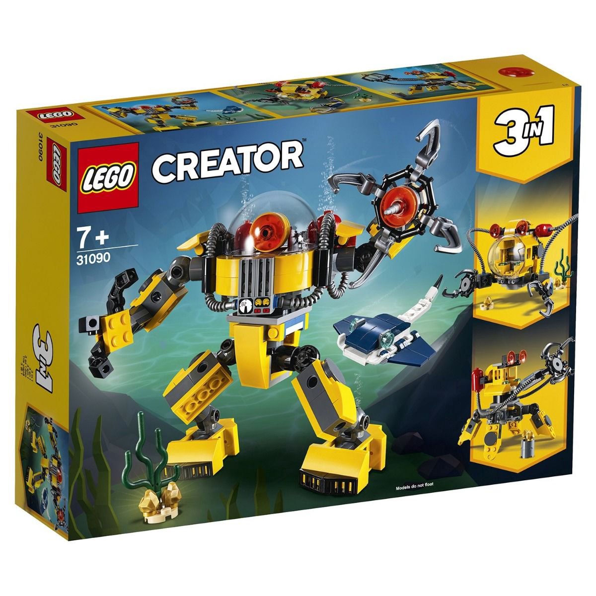 Конструктор Lego Creator Робот для подводных исследований 31090 купить,NaN