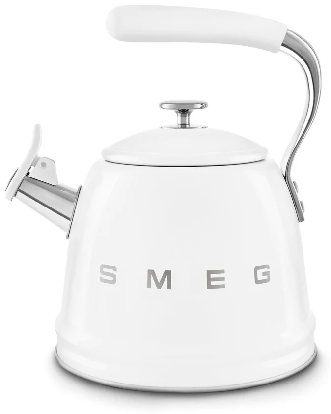 Чайник со свистком Smeg CKLW2001WH 2.3л белый
