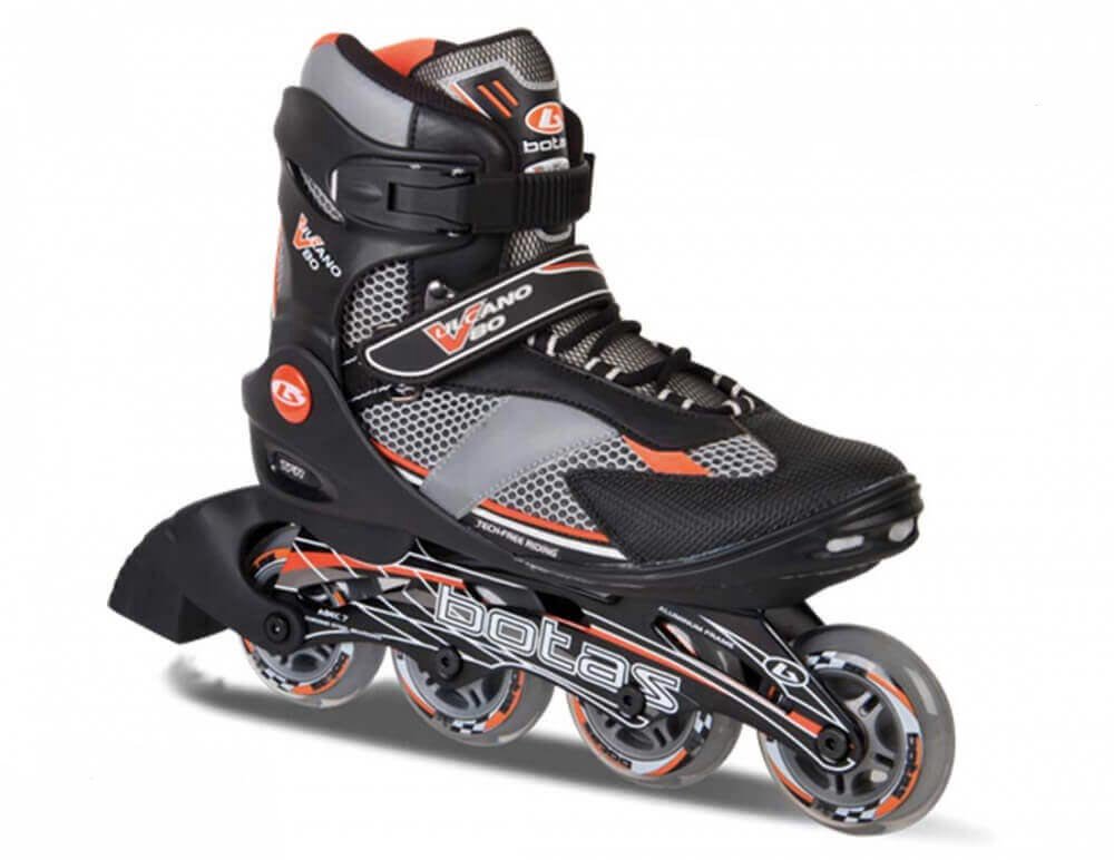 Роликовые коньки Botas Vulcano 80 42 черные купить,NaN
