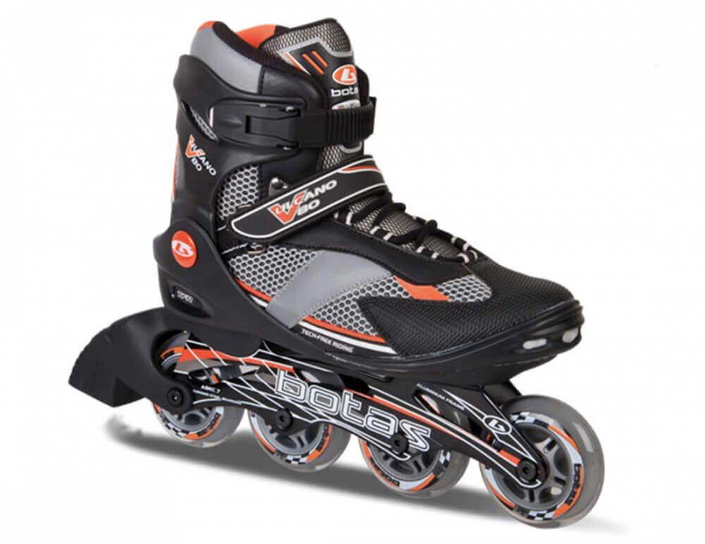 Роликовые коньки Botas Vulcano 80 42 черные купить,NaN
