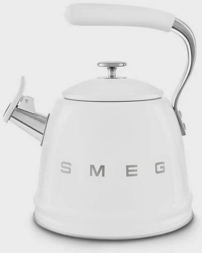 Чайник со свистком Smeg CKLW2001WH 2.3л белый
