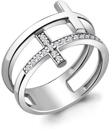 Кольцо Aquamarine 68735A_17.5 17,5р 3,08гр купить,NaN